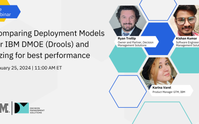 Comparing Deployment Models for IBM DMOE (Drools) and sizing for best performance